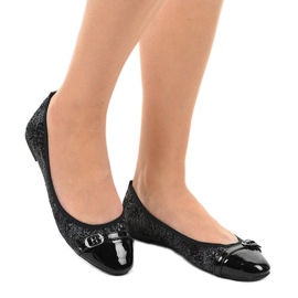 Bailarinas caladas negras 98-5y negro 1