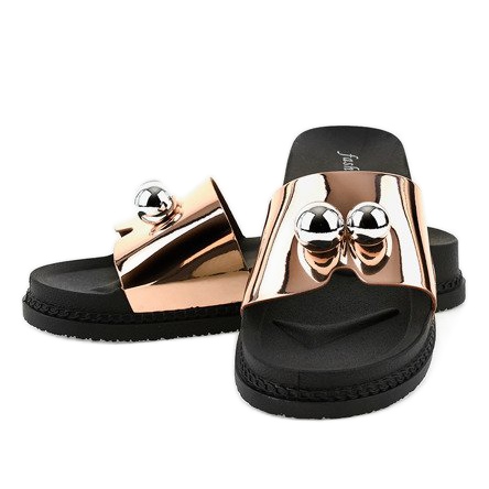 Zapatillas rosa con bolas 1819 1