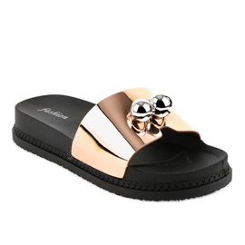 Zapatillas rosa con bolas 1819 rosado 3