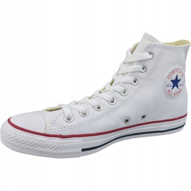 Converse Chuck Taylor All Star Hi Leather W 132169C blanco 1 Converse Chuck Taylor All Star Hi Leather W 132169C blanco 1