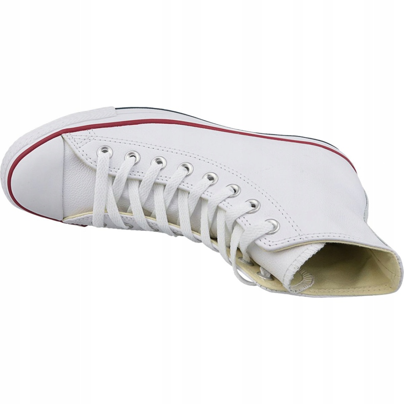 Converse Chuck Taylor All Star Hi Leather W 132169C blanco 2 Converse Chuck Taylor All Star Hi Leather W 132169C blanco 2
