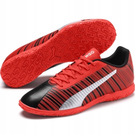 Botas de fútbol Puma One 5.4 It Jr 105654 01 rojo rojo 3
