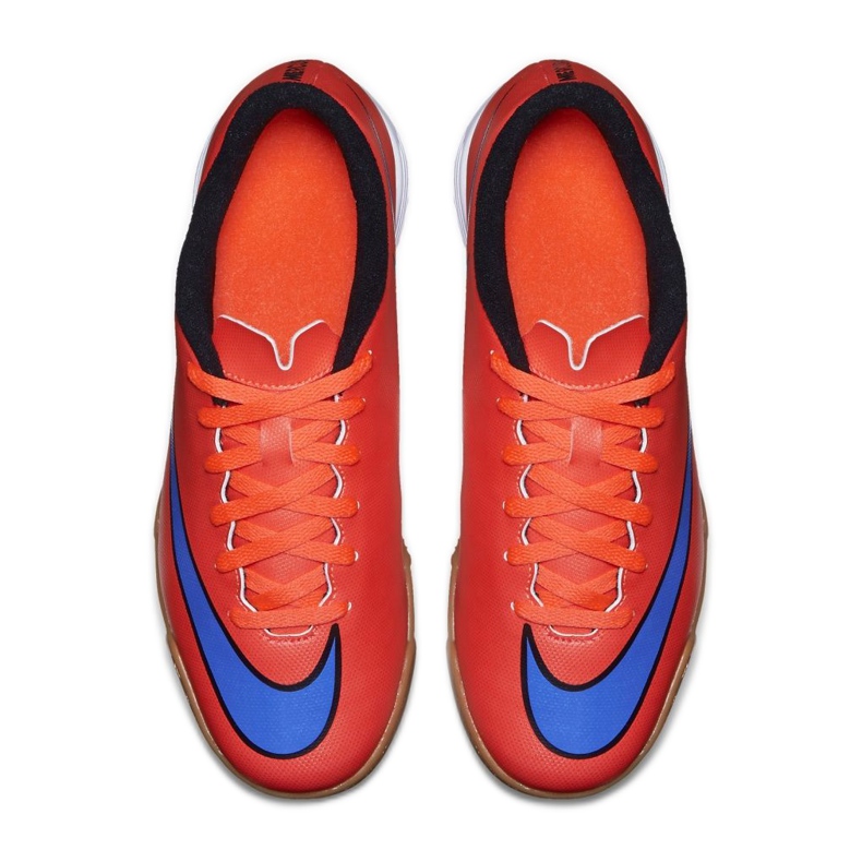 Zapatillas de fútbol Nike Mercurial Vortex Ii Ic Jr 651643-650 rojo rojo 2