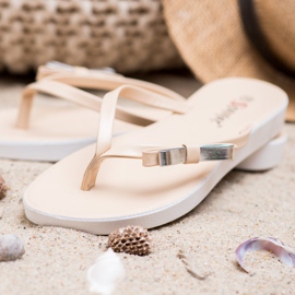 Seastar Chanclas con lazo marrón 5