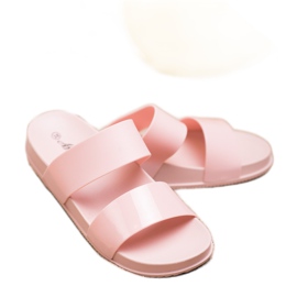 SHELOVET Zapatillas de goma de moda rosado 1