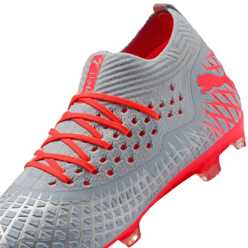 Botas de fútbol Puma Future 4.2 Netfit Fg / Ag M 105611-01 multicolor gris 1 Botas de fútbol Puma Future 4.2 Netfit Fg / Ag M 105611-01 multicolor gris 1