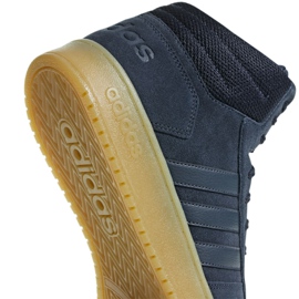 Zapatillas de baloncesto adidas Hoops 2.0 Mid M F34798 azul marino azul marino 5