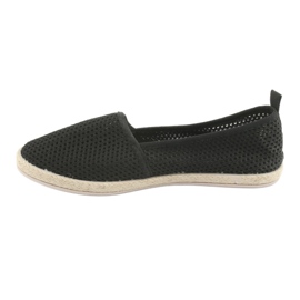 Alpargatas de malla negras JX1029 Negra negro 2