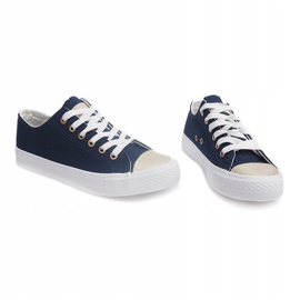 Zapatillas de mujer azul marino TL13 2