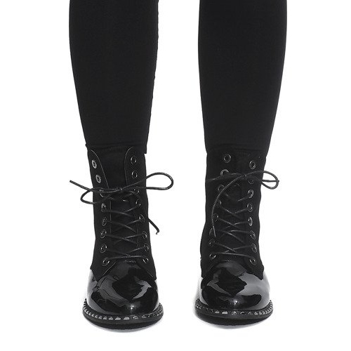 Botas Lacadas Exclusivas BL-29 Negro 1