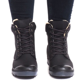 Botas de abrigo X5903 Black negro 2