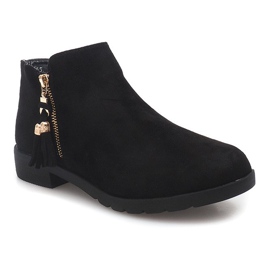 Botines de ante Jodhpur 8565 Negro 2