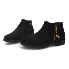 Botines de ante Jodhpur 8565 Negro 3