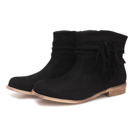 Botines de ante Jodhpur boots ZY9040 Negro 3