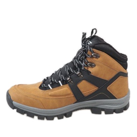 Botas de nieve con aislamiento camel T-1866 marrón 2
