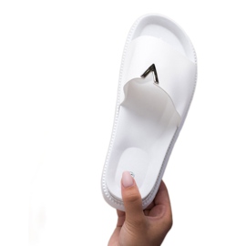 SHELOVET Zapatillas en la plataforma blanco 2