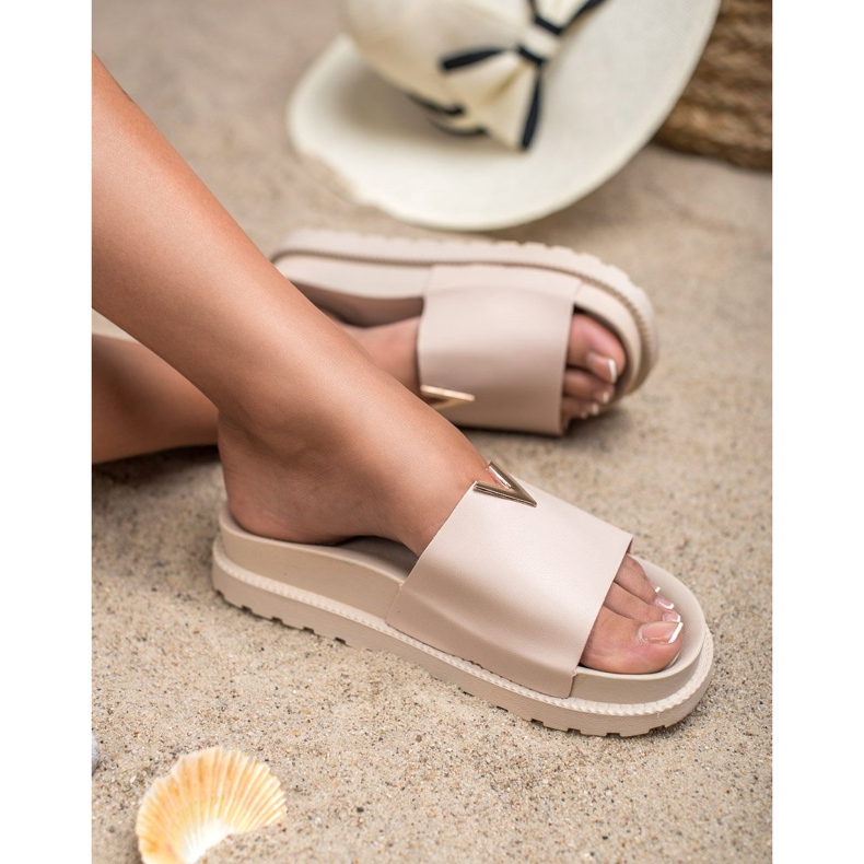 SHELOVET Zapatillas en la plataforma rosa 1