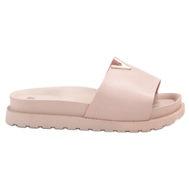 SHELOVET Zapatillas en la plataforma rosado 4