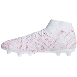 Botas de fútbol adidas Nemeziz 18.3 Fg M BB9436 blanco blanco 2
