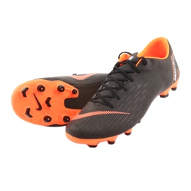 Zapatillas de fútbol Nike Mercurial Vapor 12 Academy Fg M AH7375-081 negro 4