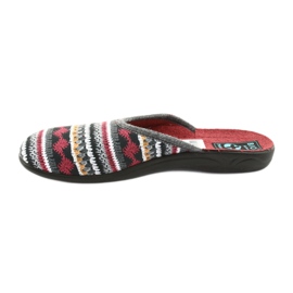 Zapatillas suéter noruegas Adanex negro rojo gris amarillo 2