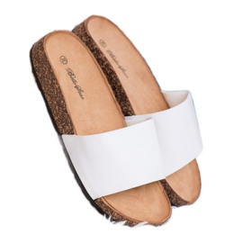 Bello Star Pantuflas Blancas Clásicas blanco 3