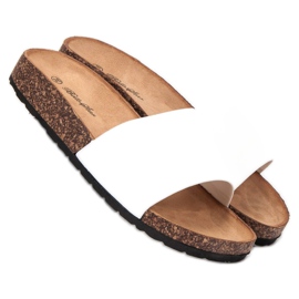 Bello Star Pantuflas Blancas Clásicas blanco 1