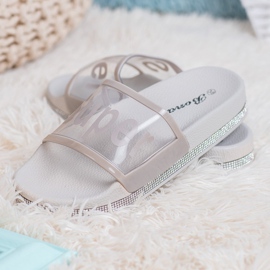 Bona Chanclas transparentes gris 1