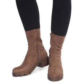 Botas de ante BG-53 multicolor verde 1