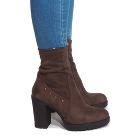 Botas de ante BG-59 Taupe marrón multicolor 1