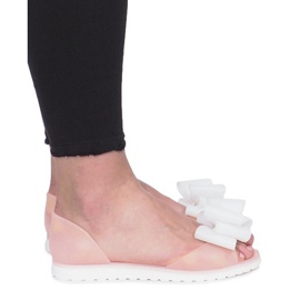 Sandalias Meliski Flower City beige 4