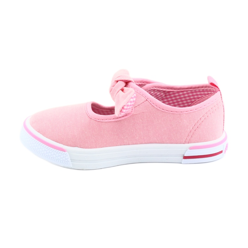 American Club Zapatillas con lazo TEN42 rosado 2