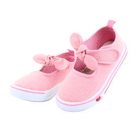 American Club Zapatillas con lazo TEN42 rosado 3