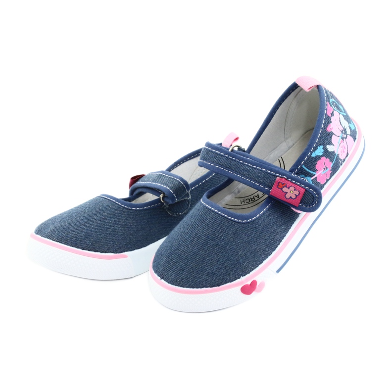 American Club Zapatillas con velcro TEN15 azul 2