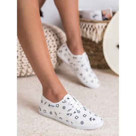 Zapatillas VICES marineras blanco 2 Zapatillas VICES marineras blanco 2