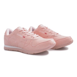 Zapatillas deportivas rosas clásicas rosado 1