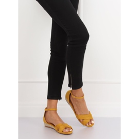 Sandalias alpargatas amarillas 9R121 Amarillo 1 Sandalias alpargatas amarillas 9R121 Amarillo 1