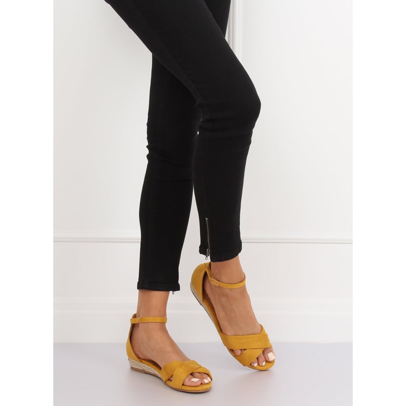 Sandalias alpargatas amarillas 9R121 Amarillo 1 Sandalias alpargatas amarillas 9R121 Amarillo 1