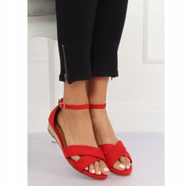Sandalias alpargatas rojo 9R121 Rojo 2