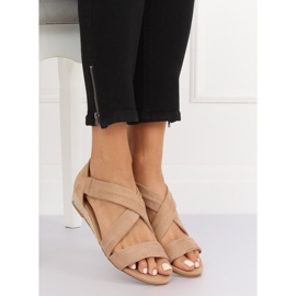 Sandalias alpargatas beige 9R72 Caqui 2
