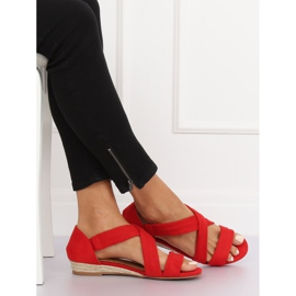 Sandalias alpargatas rojo 9R72 Rojo 3