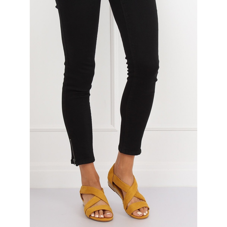 Sandalias alpargatas amarillas 9R72 Amarillo 2 Sandalias alpargatas amarillas 9R72 Amarillo 2