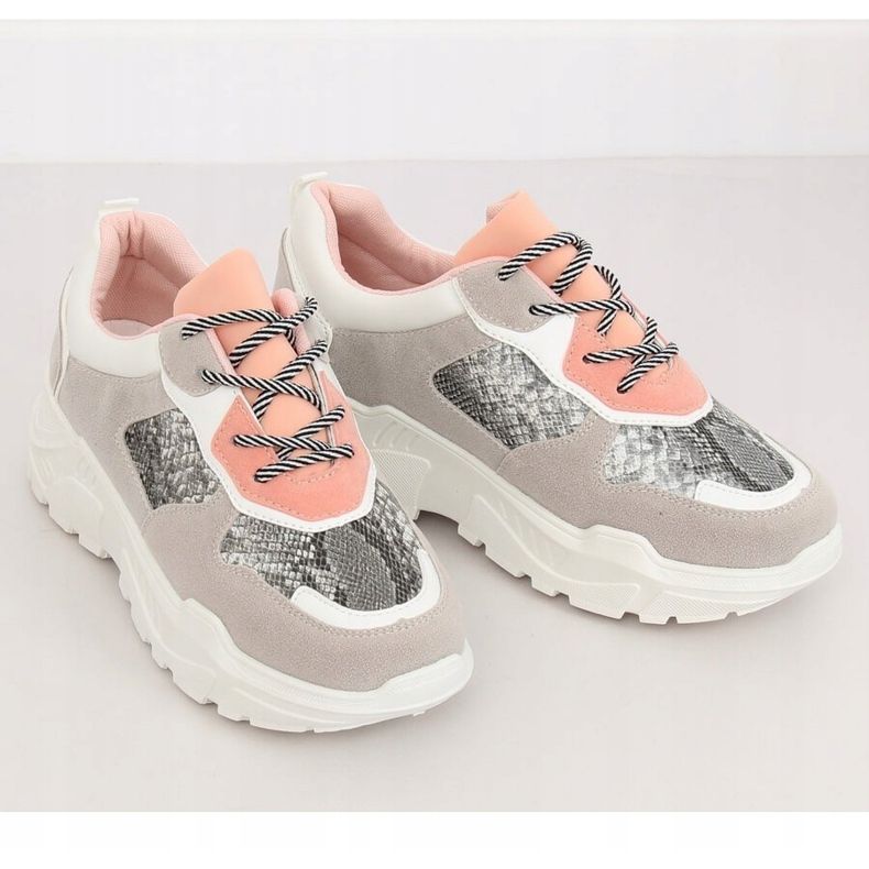 Zapatilla deportiva gris LV88P Snake 1