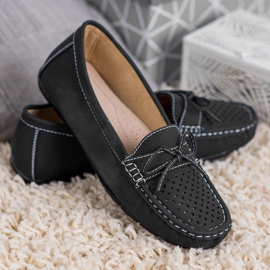 SHELOVET Mocasines casuales gris 3
