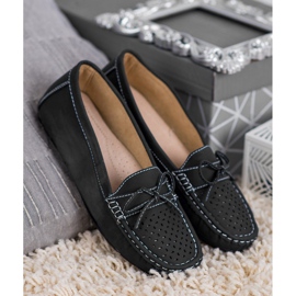 SHELOVET Mocasines casuales gris 2