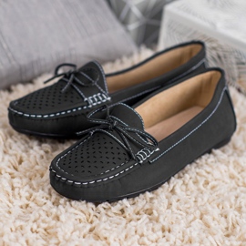 SHELOVET Mocasines casuales gris 4