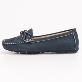 SHELOVET Mocasines casuales azul 5