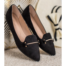 SHELOVET Bailarina en Spitz negro 2