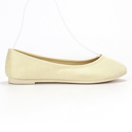 Bailarinas VICES Suede amarillo claro 3