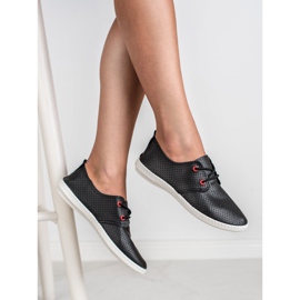 SHELOVET Zapatillas Negras negro 1